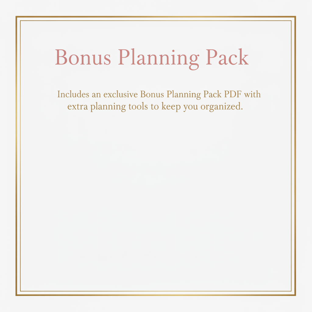 Vow & Venue: Wedding Planning Workbook